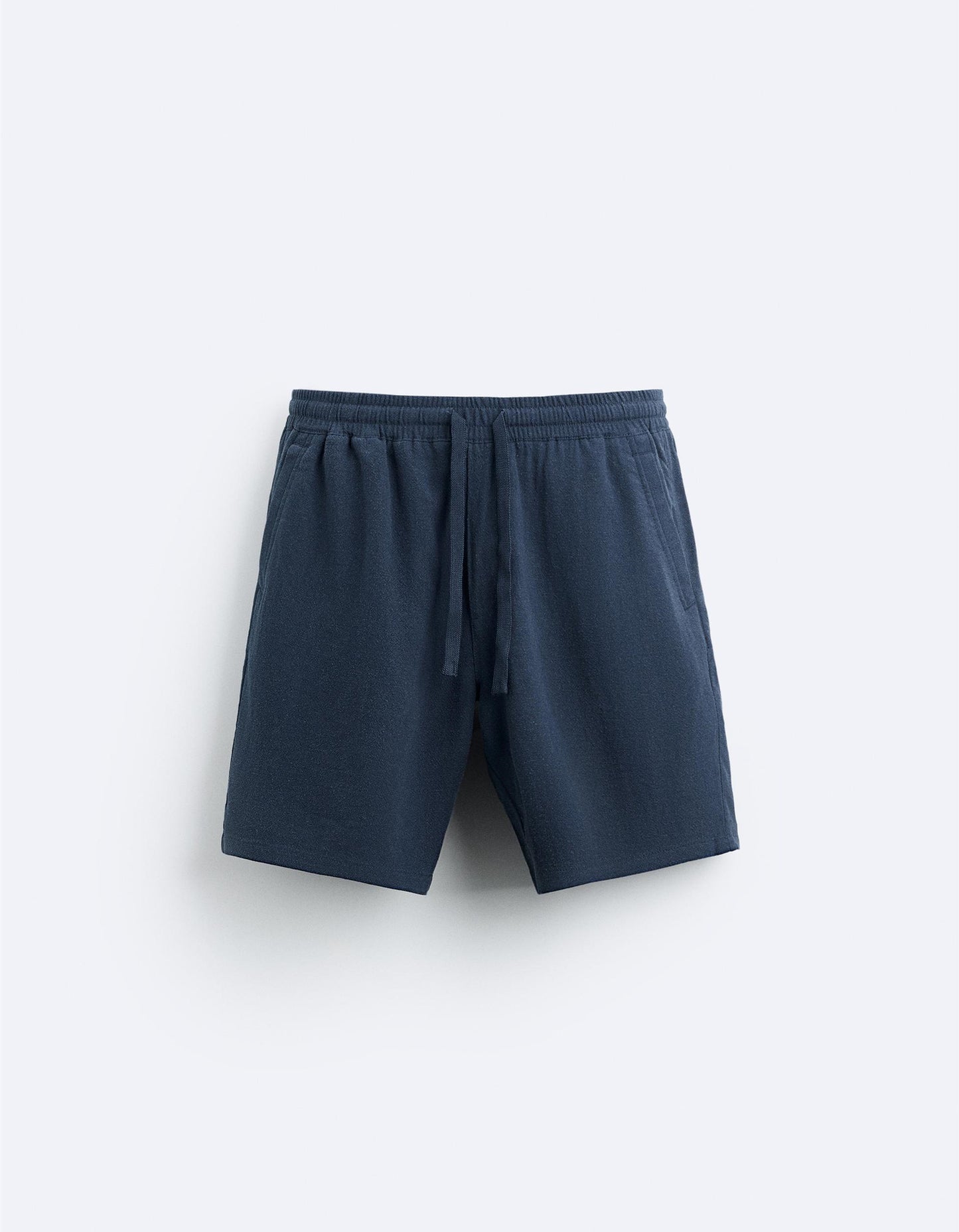 Linen Blended Gym Shorts