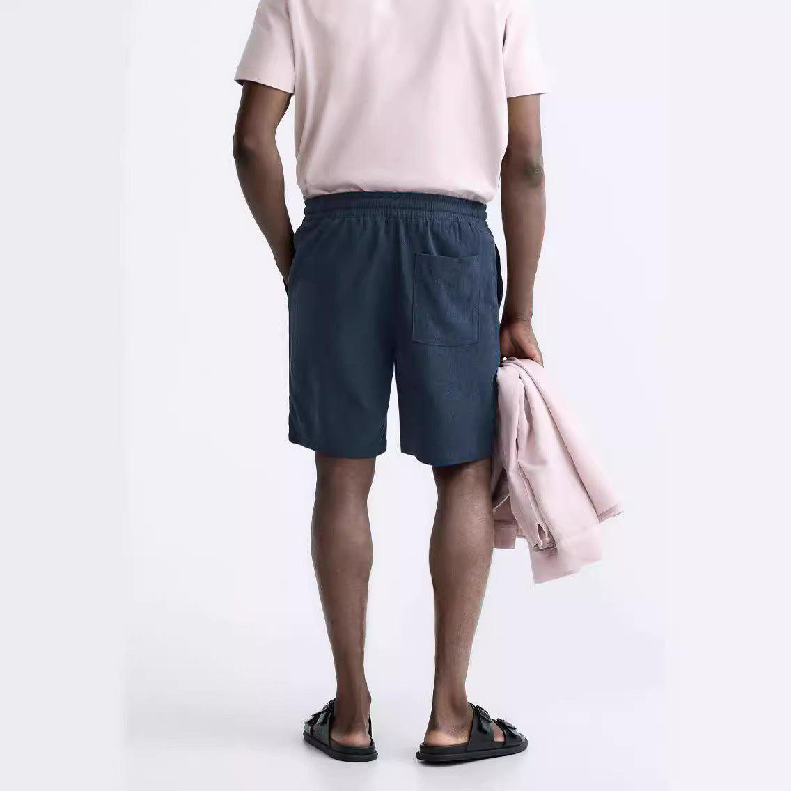 Linen Blended Gym Shorts