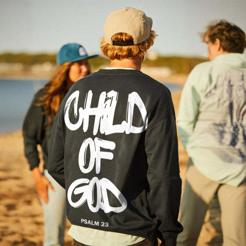 Child Of God Print Sweatshirt