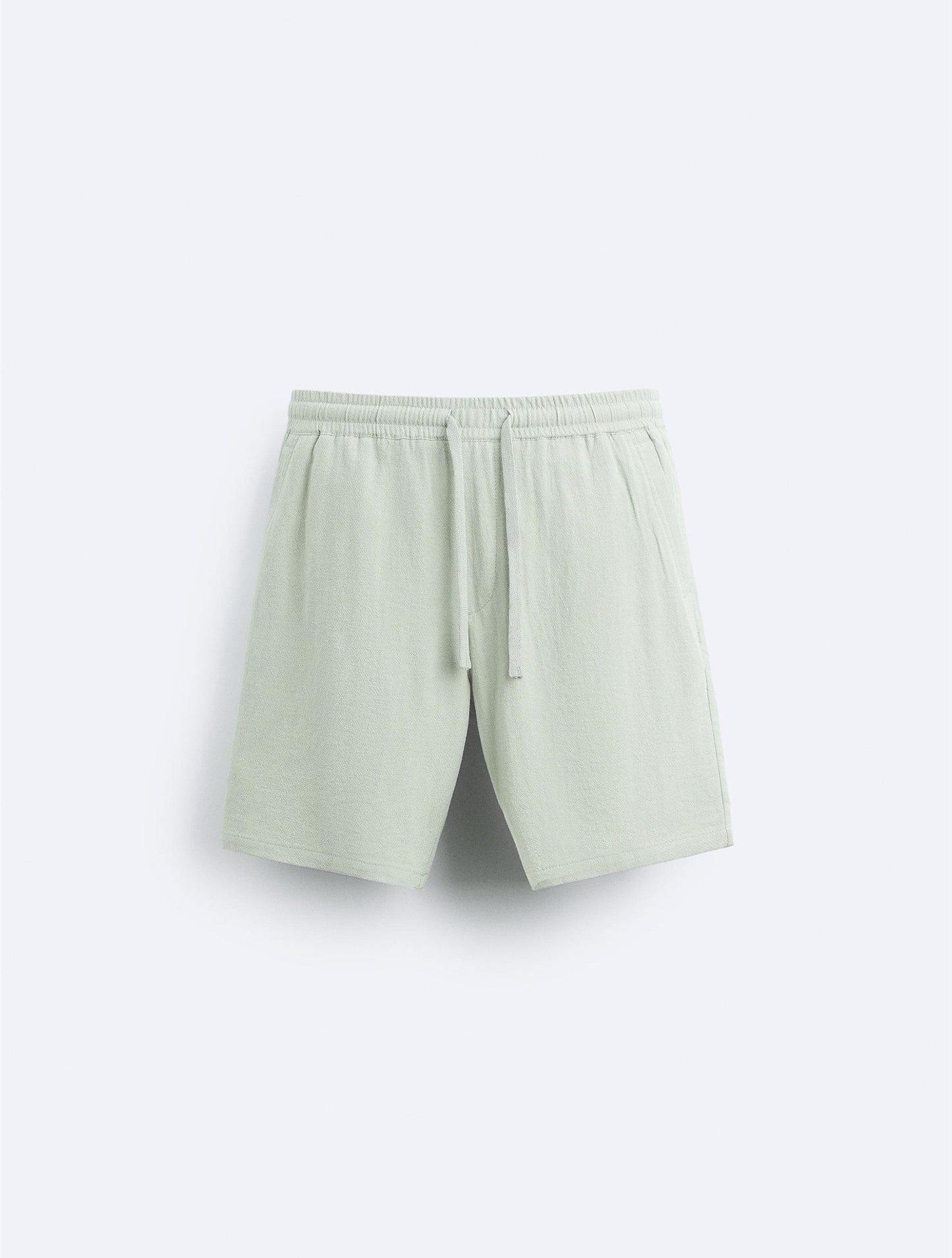 Linen Blended Gym Shorts